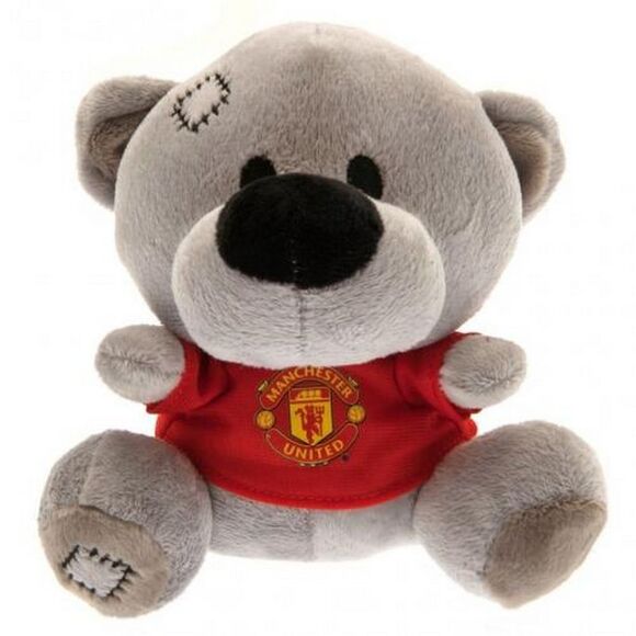 Manchester United FC Timmy Bear Plush Toy / Gray/Red - Picture 1 of 3